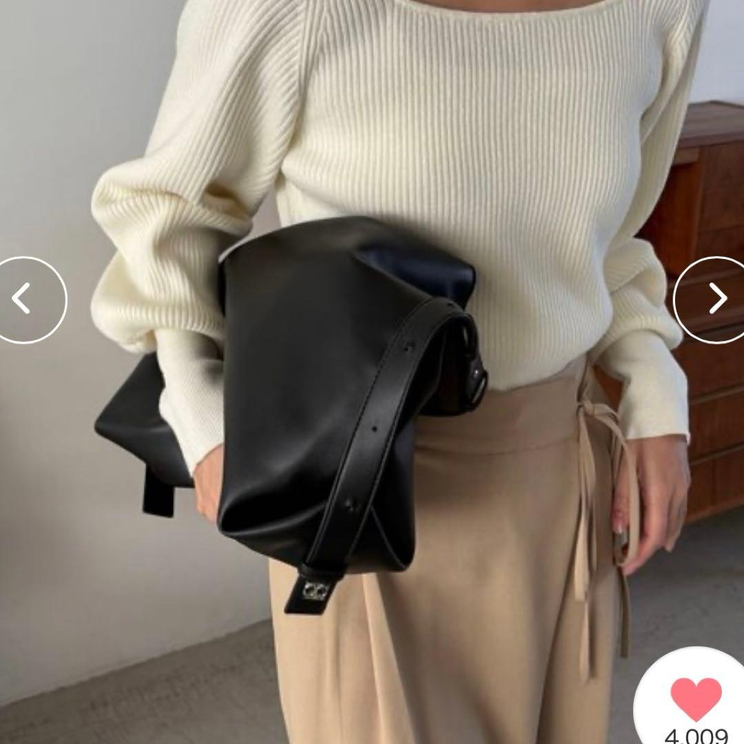 カプリシュレマージュ　2WAYワンハンドルバッグ　ブラック