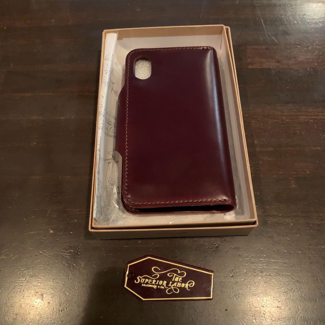 新品箱入りSUPERIOR LABORシュペリオールレイバーiPhoneXケース