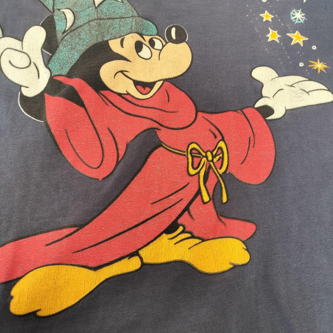 ファンタジア ミッキー 80s 90s Disney Vintage Tシャツ