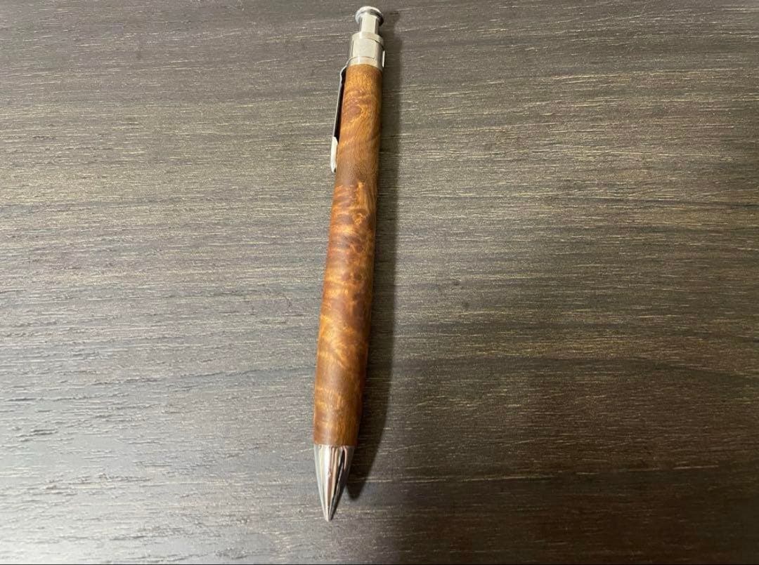 【固定式口金付き】工房 楔 0.5mmペンシル楔 マーブルウッド