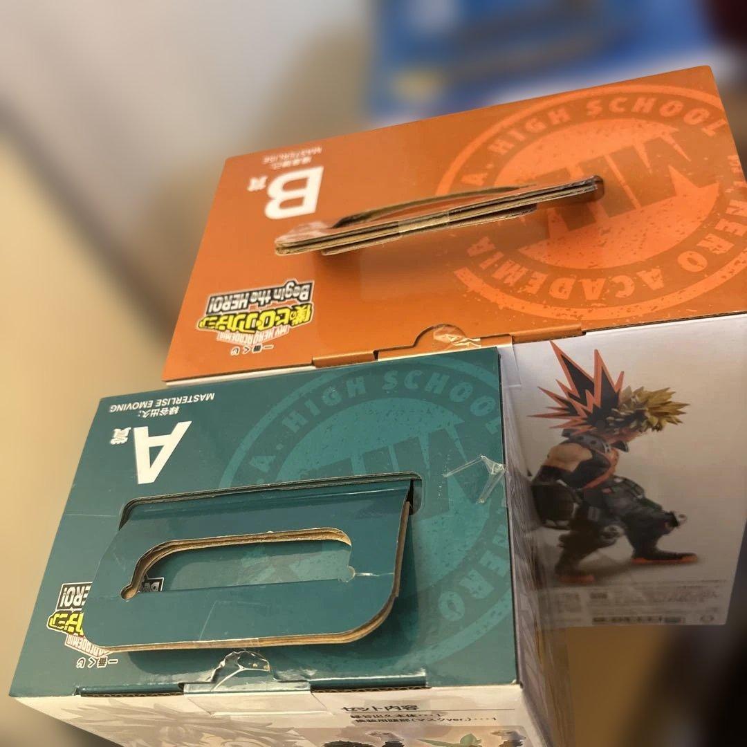 ヒロアカ 一番くじ Begi the HERO! フィギュア3体セット