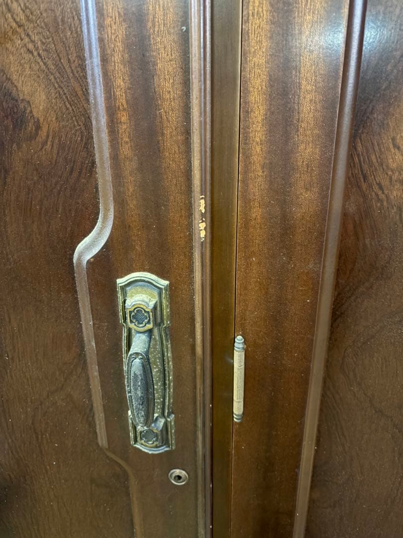 木製タンス 3ドア 2引き出し　婚礼タンス