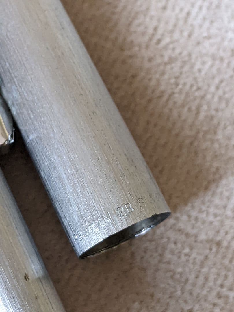 シルバー 万年筆 キャップ式　ヒロヒロ様