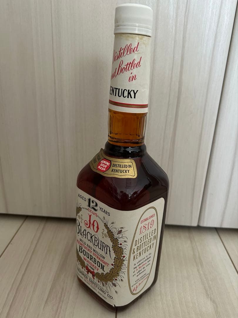 ブラックバーン 12年 バーボンウイスキー750ml