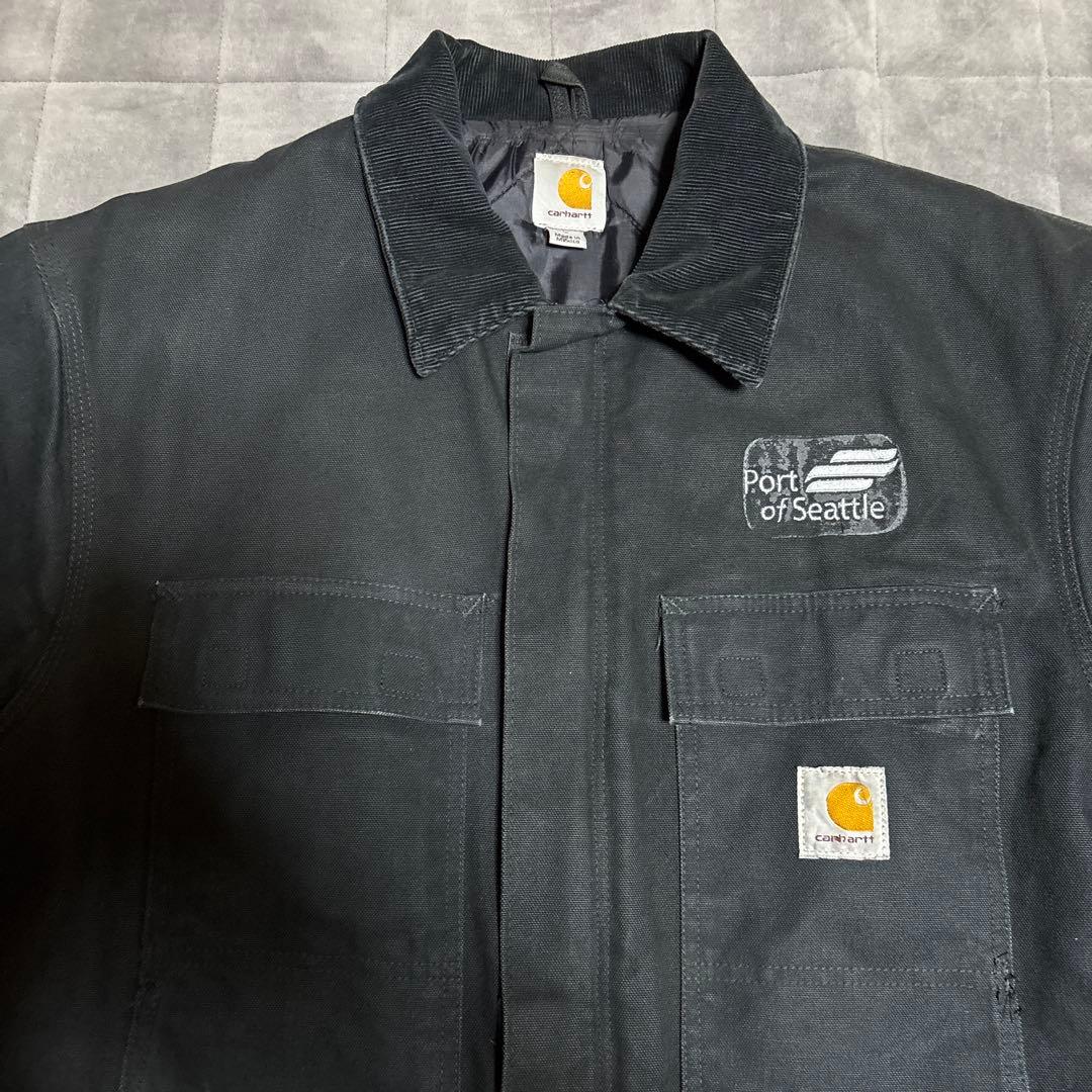 Carhartt ブラック　デトロイトジャケット
