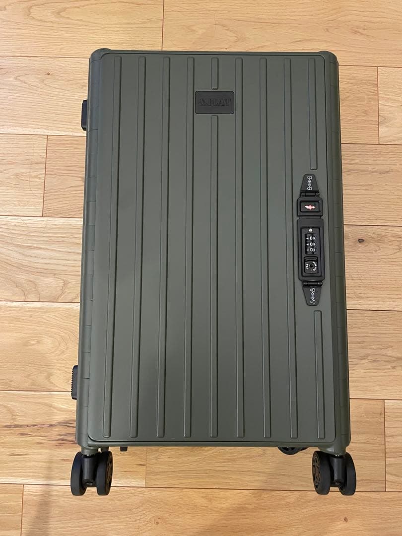 フロントオープン &.FLAT アンドフラット 折りたたみ キャリーバッグ