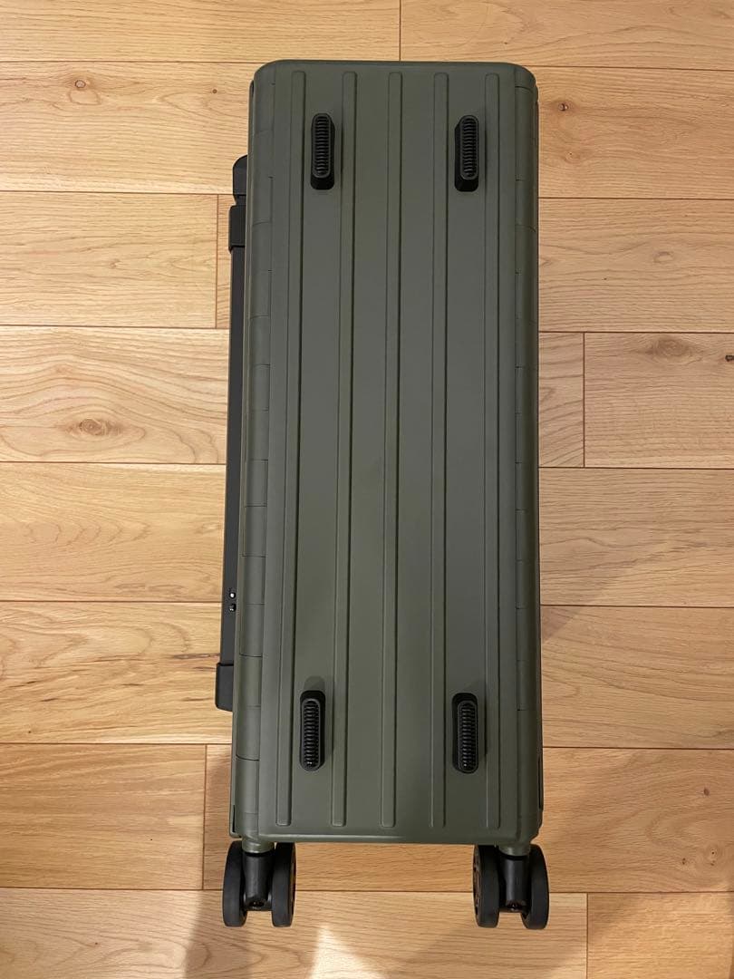 フロントオープン &.FLAT アンドフラット 折りたたみ キャリーバッグ