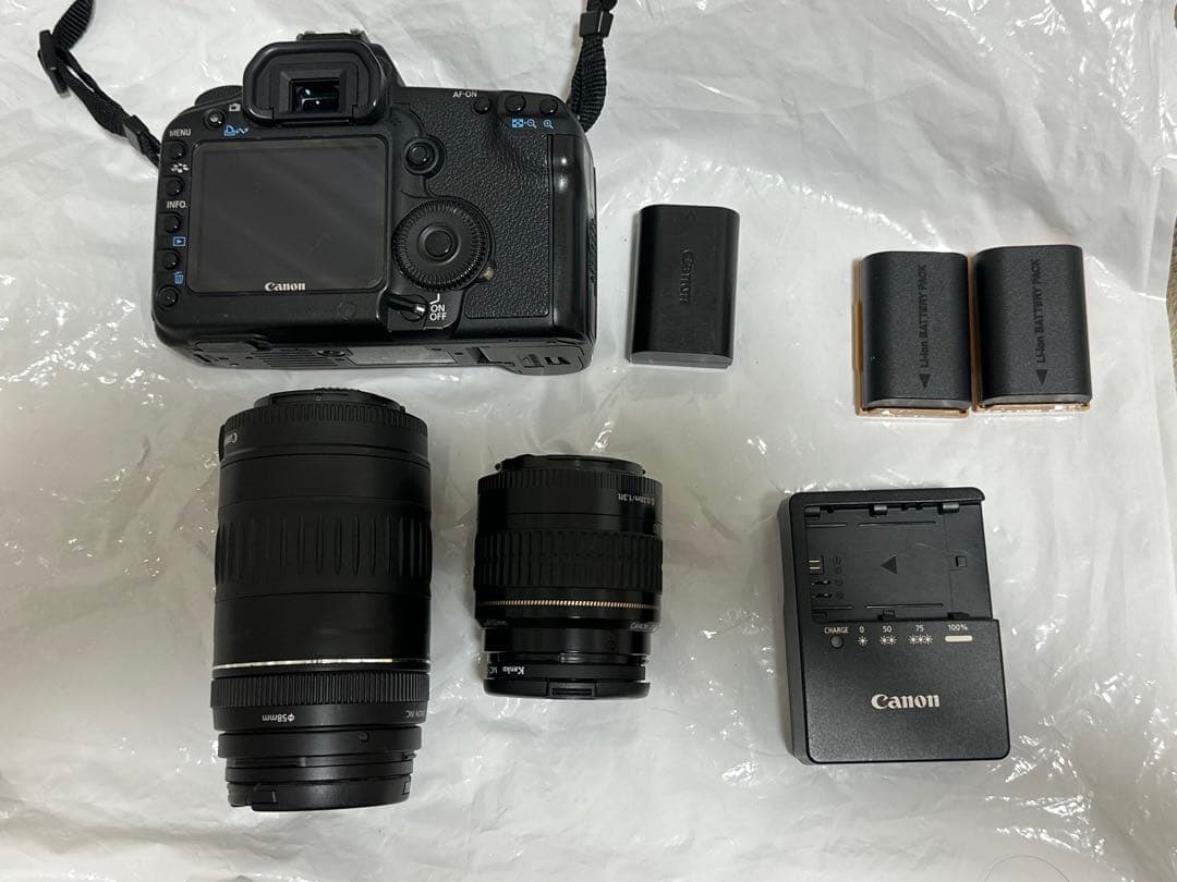 Canon EOS 5D Mark II レンズ2本 バッテリー3個充電器セット