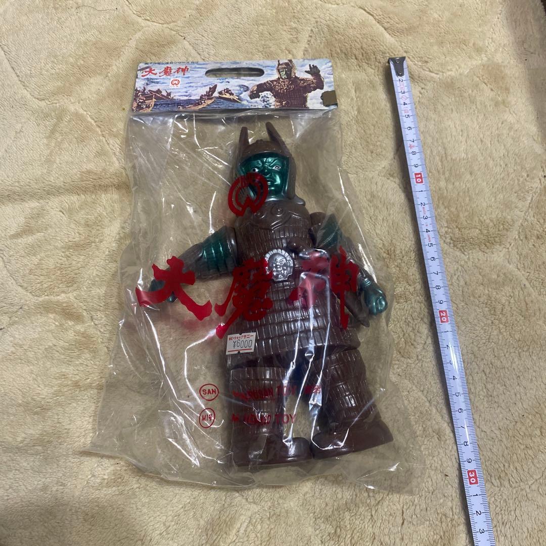 大魔神フィギュア ブラウン グリーン 約30cm