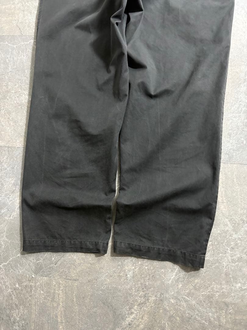 00s コムデギャルソンオム ワイドコットンチノパンツ AD2006 アーカイブ