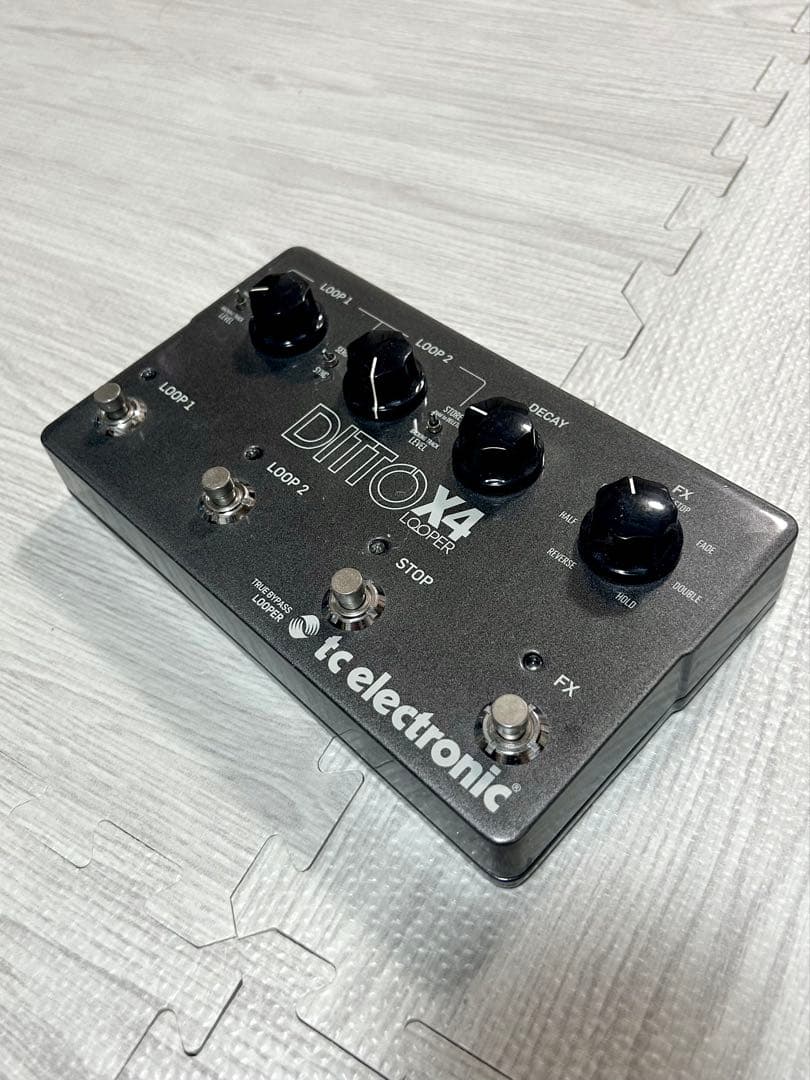 ジャンク品 tc electronic Ditto X4 looper ルーパー