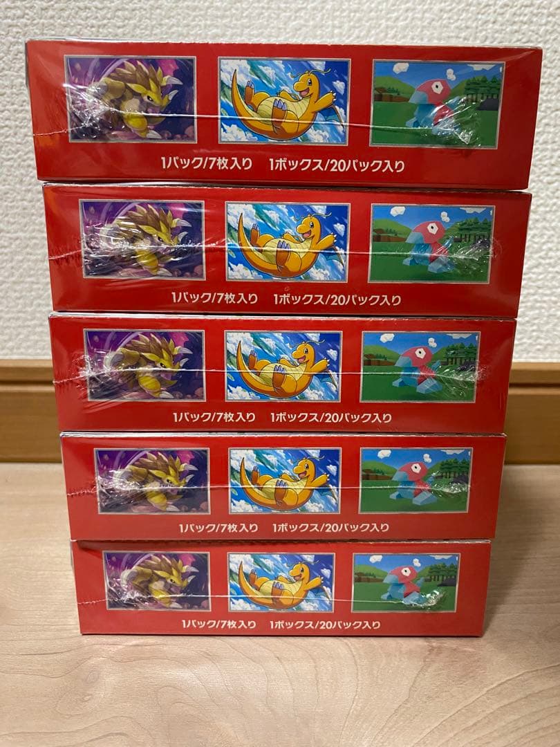 ポケモンカードゲーム　ポケモンカード151 5BOX