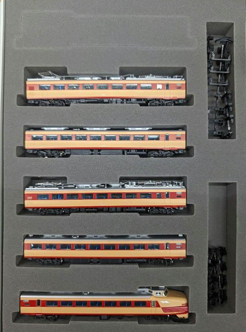 トミツクス。国鉄485系特急電車やまばと.あいず 9両セット。