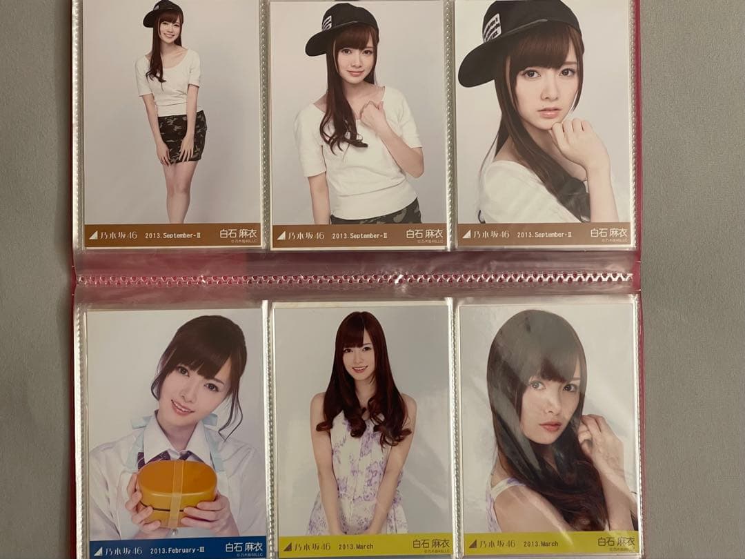 乃木坂46 白石麻衣さん　生写真　103枚セット　バラ売り可