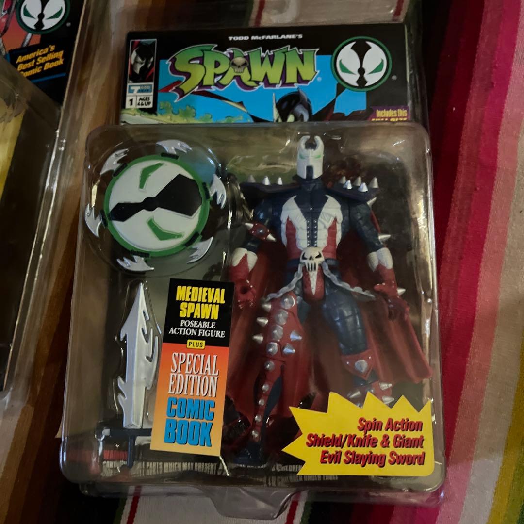 スポーンシリーズ①11点セットBOOK付きブリスターパックおまけアンジェラ