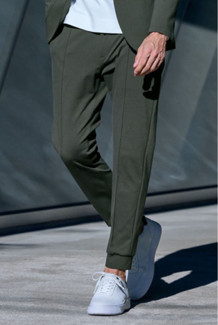 完全新品 AOURE（アウール）HG W/JERSEY RIB PANTS