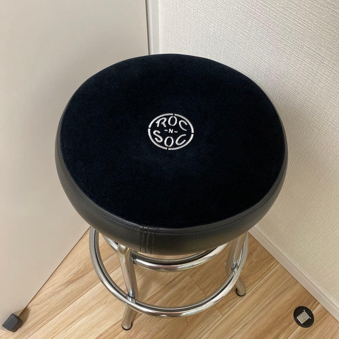 ロックンソック　スツール　タワー　黒　改造品　中古品