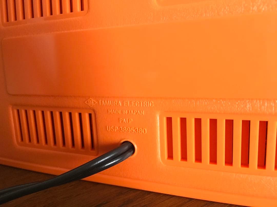 【新品未使用品】極希少　LUMITIME デジタル置時計 オレンジ