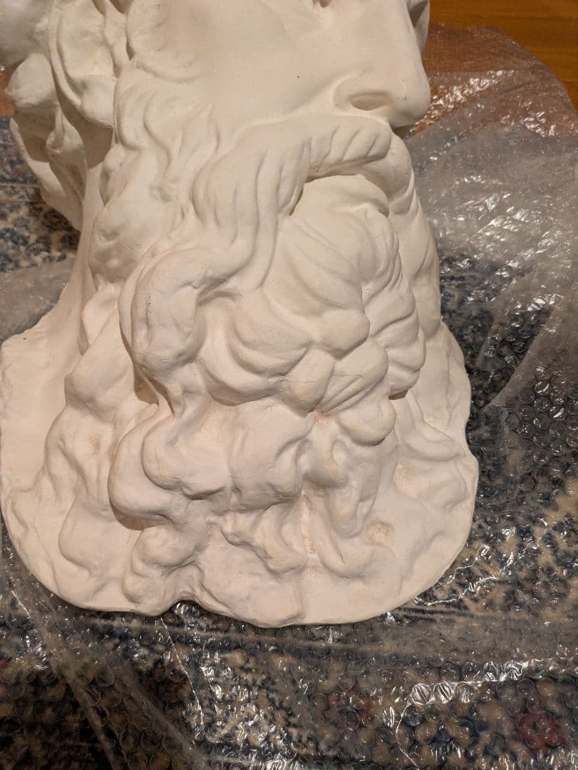 石膏像　モーゼ大顔面