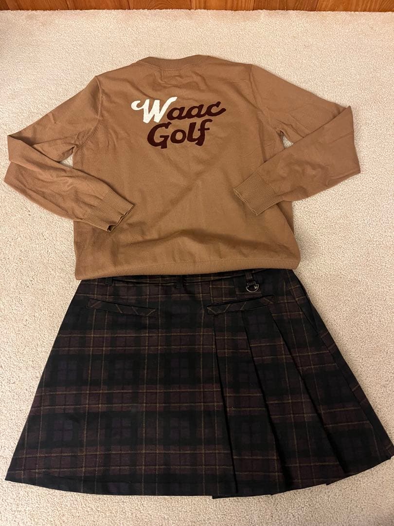 Waac Golf セーター、スカートのセットアップ