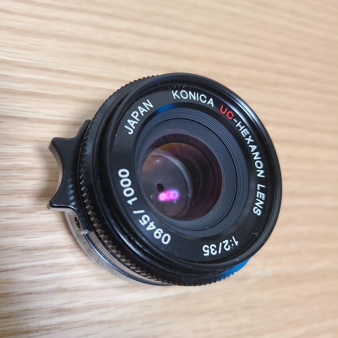 Konica UC-HEXANON (L) 35mm F2 (黒鏡筒)