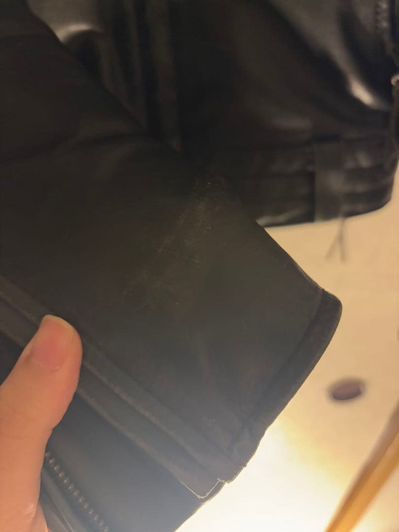 リューグレザー 本革　ライダースジャケット