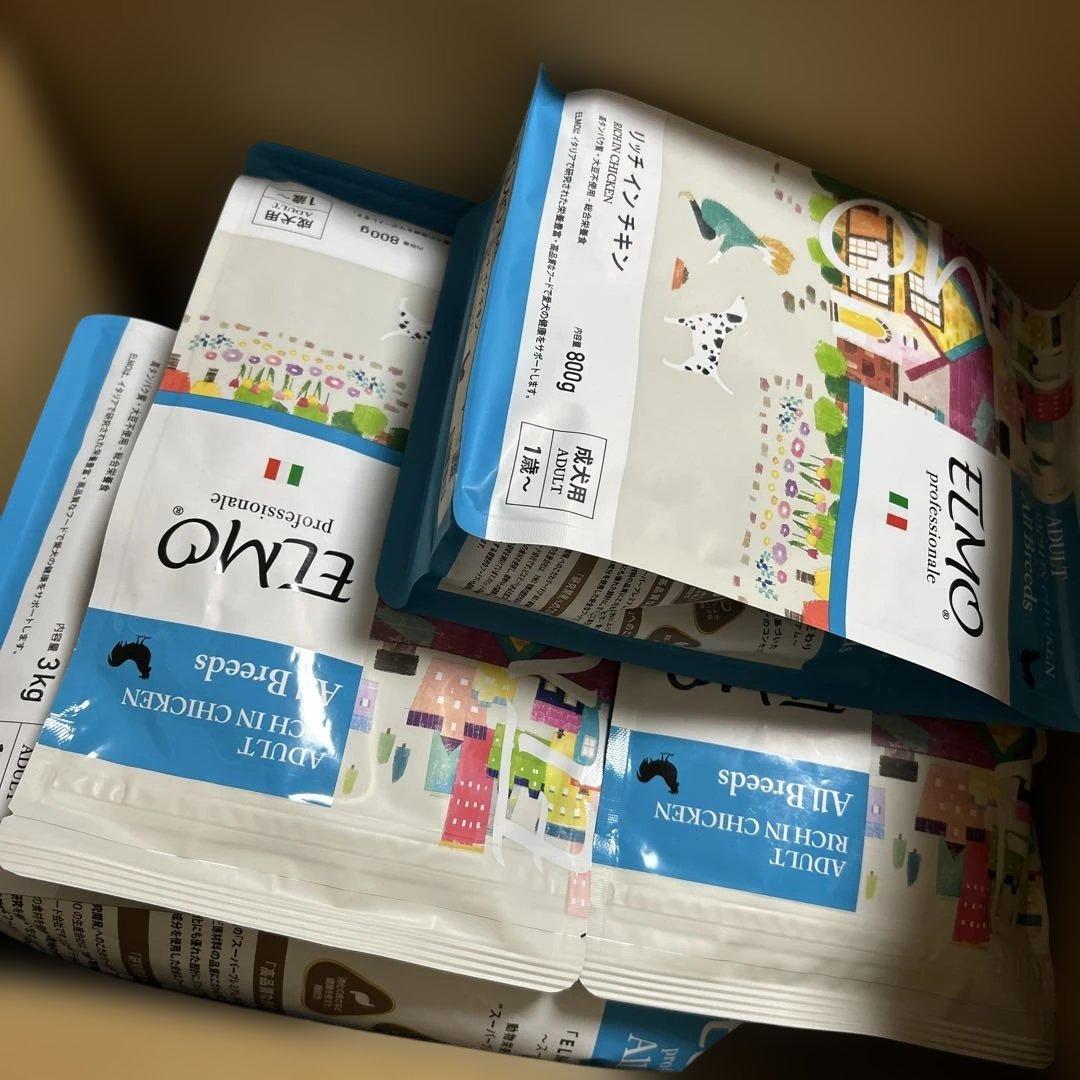 ELMO ドライフード g成犬用 チキン