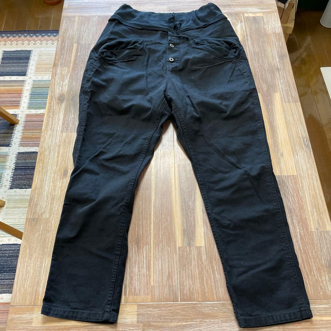 KAPITAL EK-169 ブラックサルエルパンツ