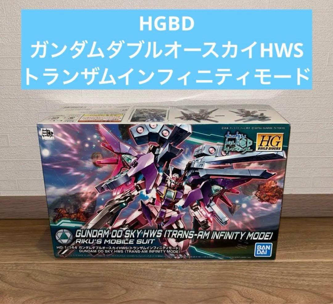 ガンプラHGBD ガンダムダブルオースカイHWSトランザムインフィニティモード