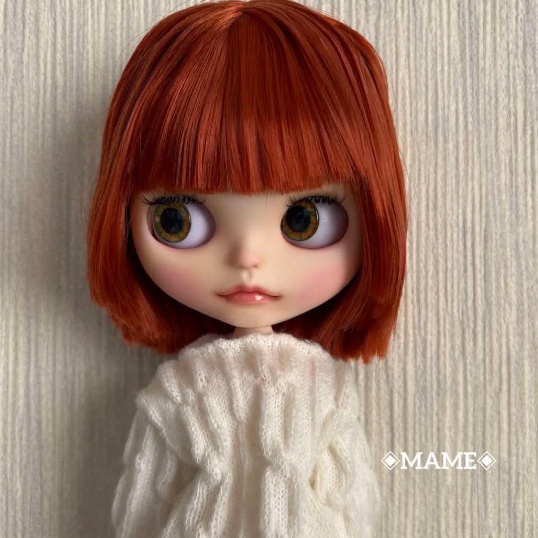 アイシードールカスタム ♡白肌・オレンジブラウン♡