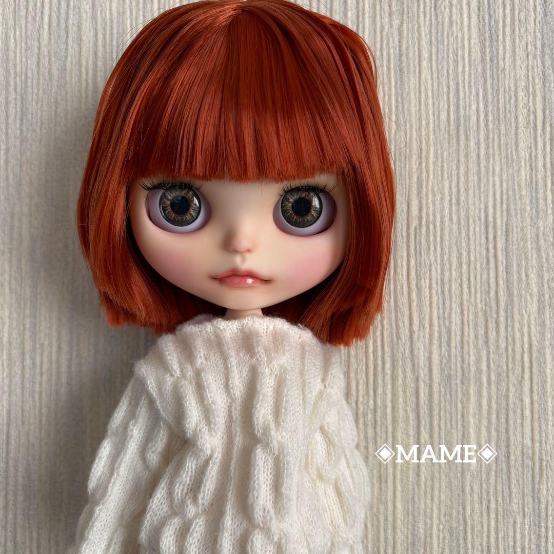 アイシードールカスタム ♡白肌・オレンジブラウン♡