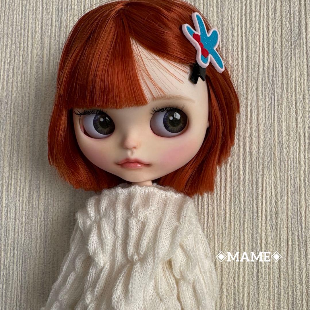 アイシードールカスタム ♡白肌・オレンジブラウン♡