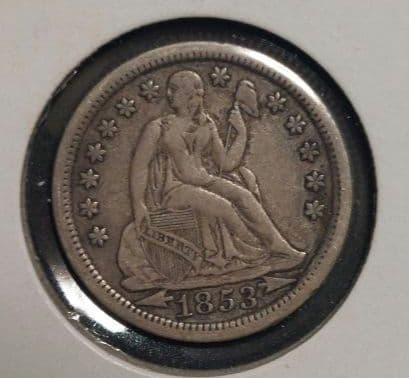 【スター☆バタフライ シーテッドリバティ 1853年/56年/57年/87