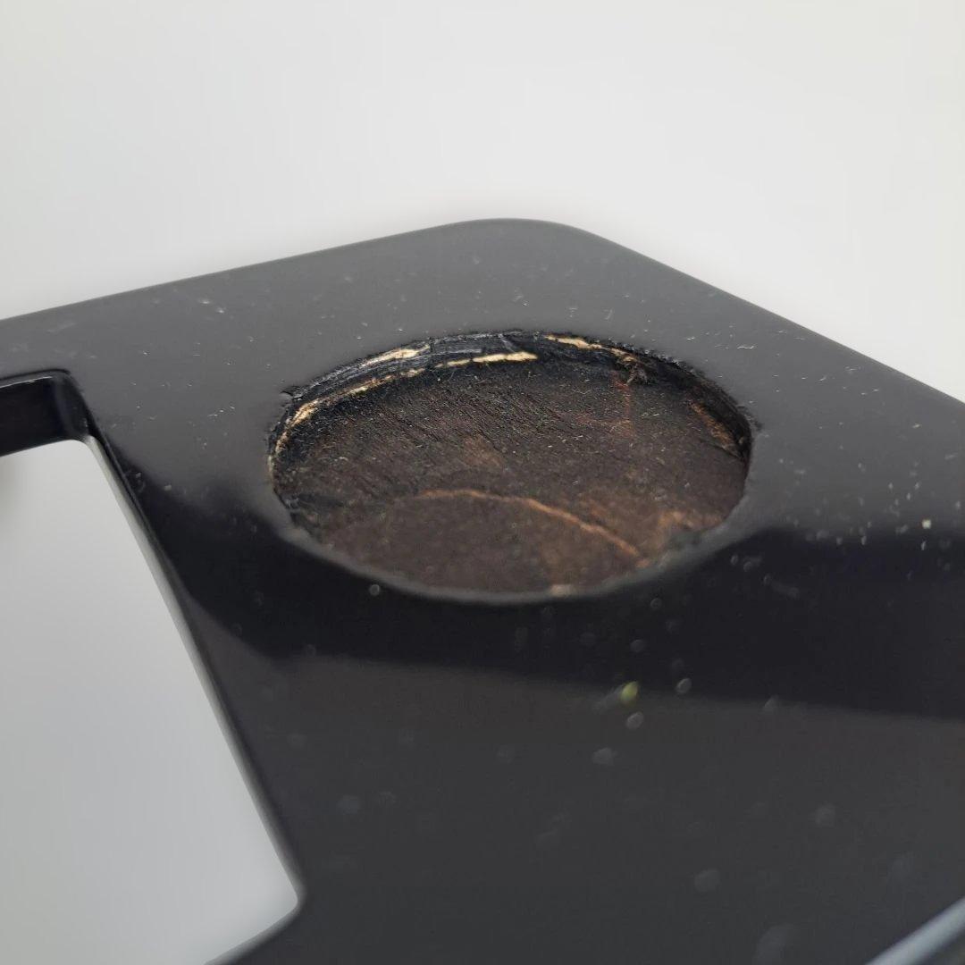 【輪島塗　硯箱セット】布着本堅地 硯、水滴　曽我路幸作　未使用品