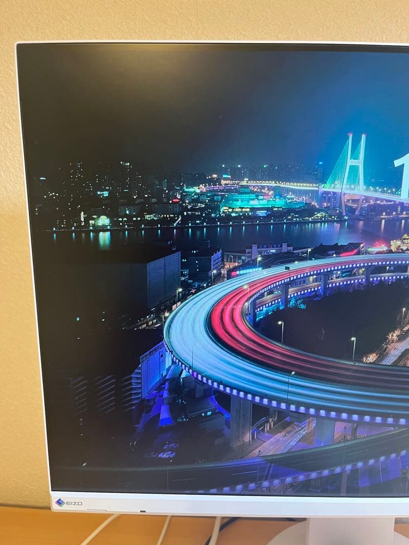 美品 3836時間 EIZO FlexScan EV2480-WT 白