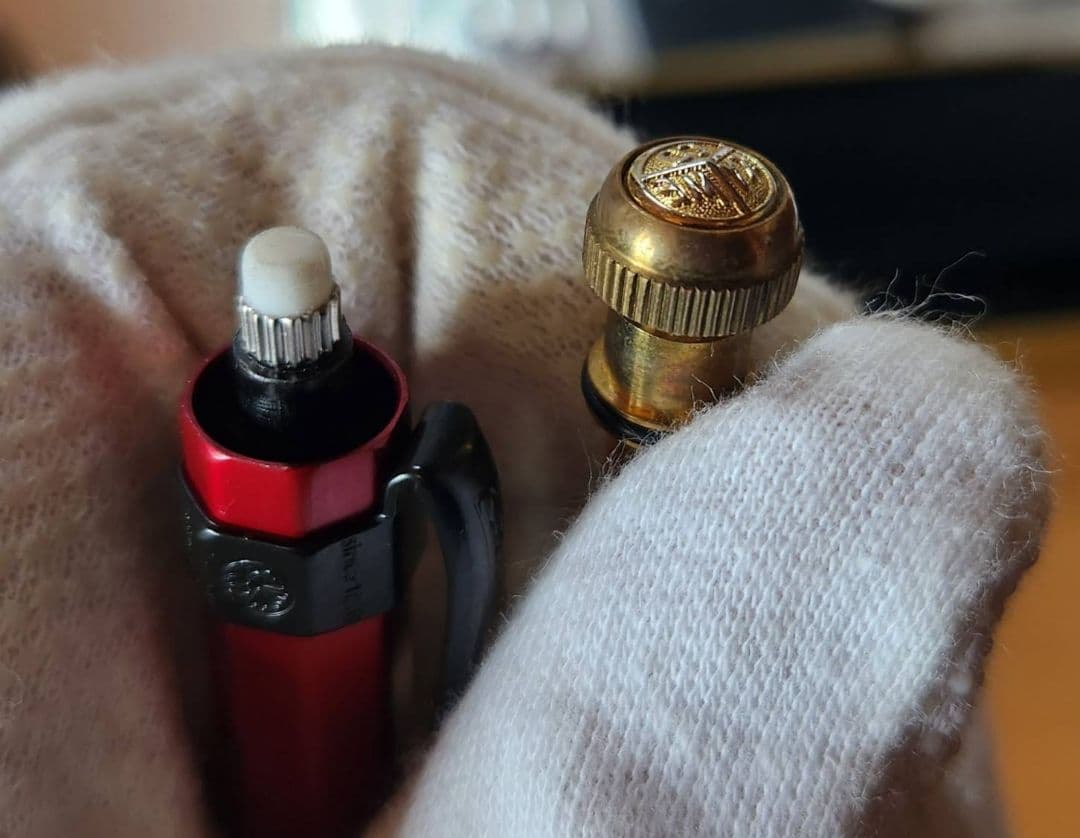 カヴェコスペシャル レッド シャープペン 0.7mm（クリップ付き）