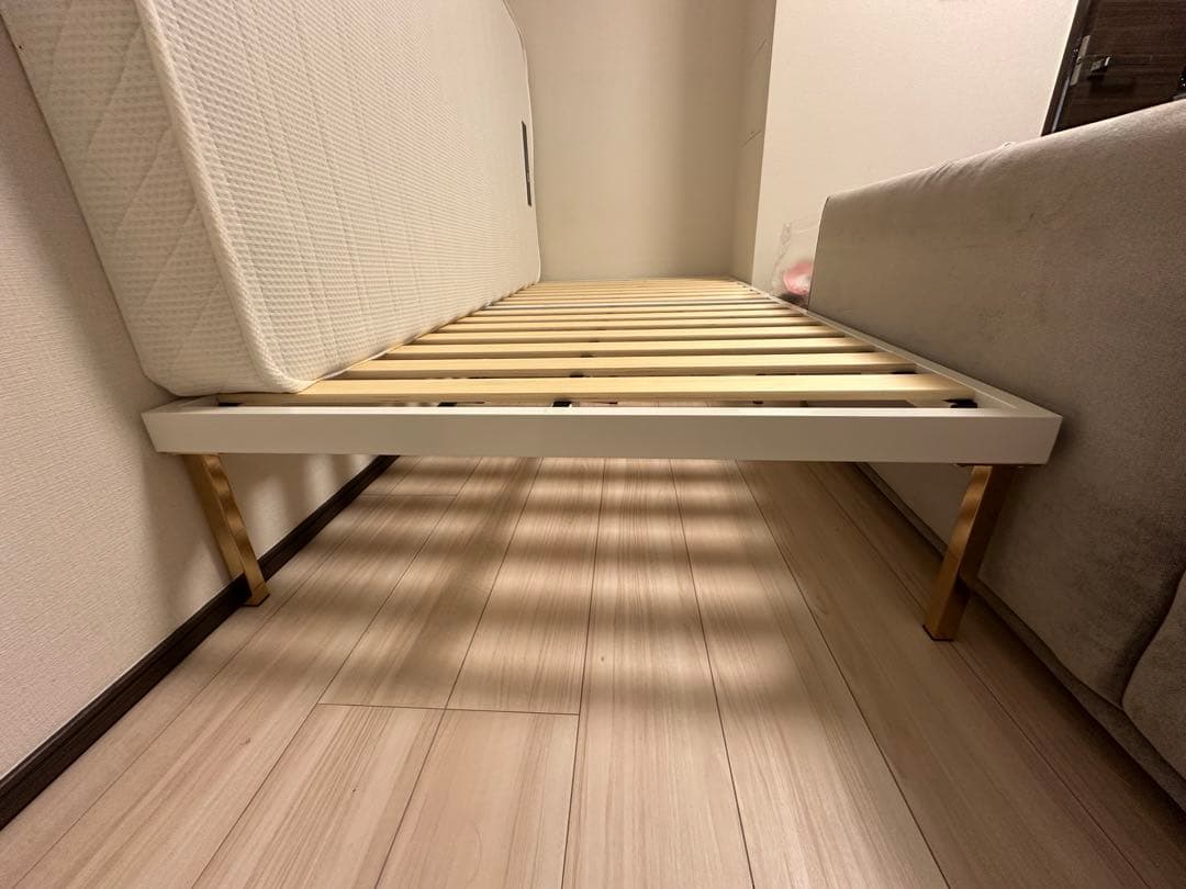 【美品】Francfranc レーヌシリーズ　ベッド シングル