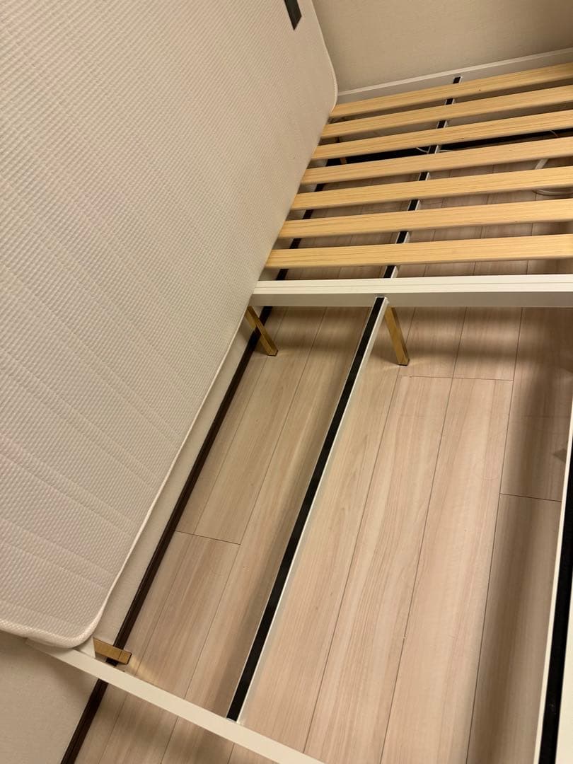 【美品】Francfranc レーヌシリーズ　ベッド シングル