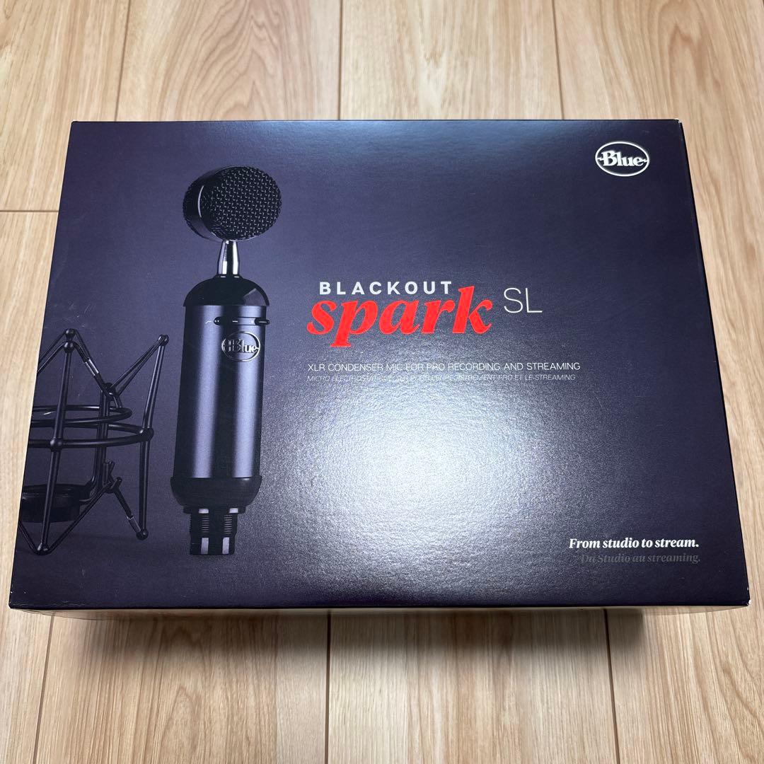 Blue spark sl マイク 専用ケース付き