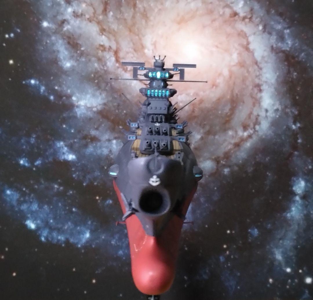 1/1000宇宙戦艦ヤマト3199 LED発光全塗装完成品