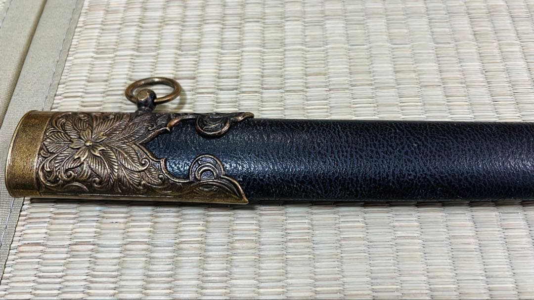 模造刀 海軍刀 指揮刀 サーベル 刀緒付き 250617-1