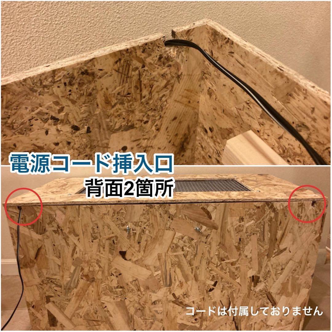 爬虫類ケージ　木製ケージ　フトアゴ　ハリネズミ プロフ必読　フルオプ送料込