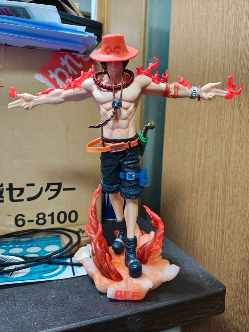 ワンピース ACE 海外製 ガレージキット リペイント