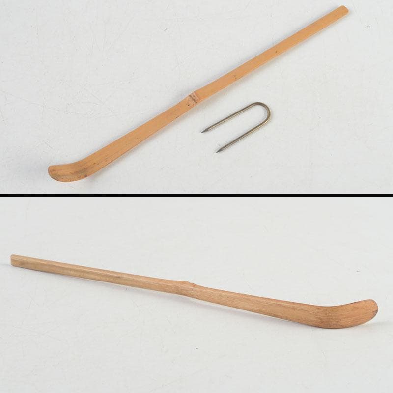 茶道具　利休茶箱　京焼　加藤昌山作　茶碗　振出など　八点一式　仕覆付　M9579