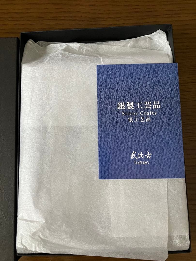 純銀999 帆船レリーフ 武比古