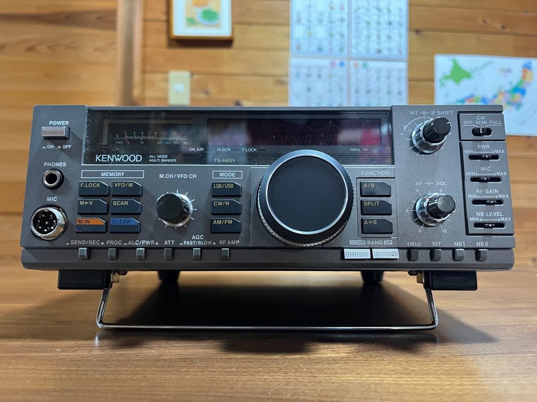 【動作確認済】Kenwood TS-680V 無線機 PS-22 安定化電源