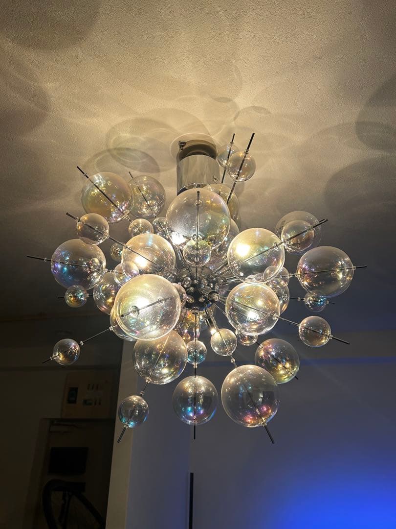 マックイーン バブルデザイン シャンデリア ラスター