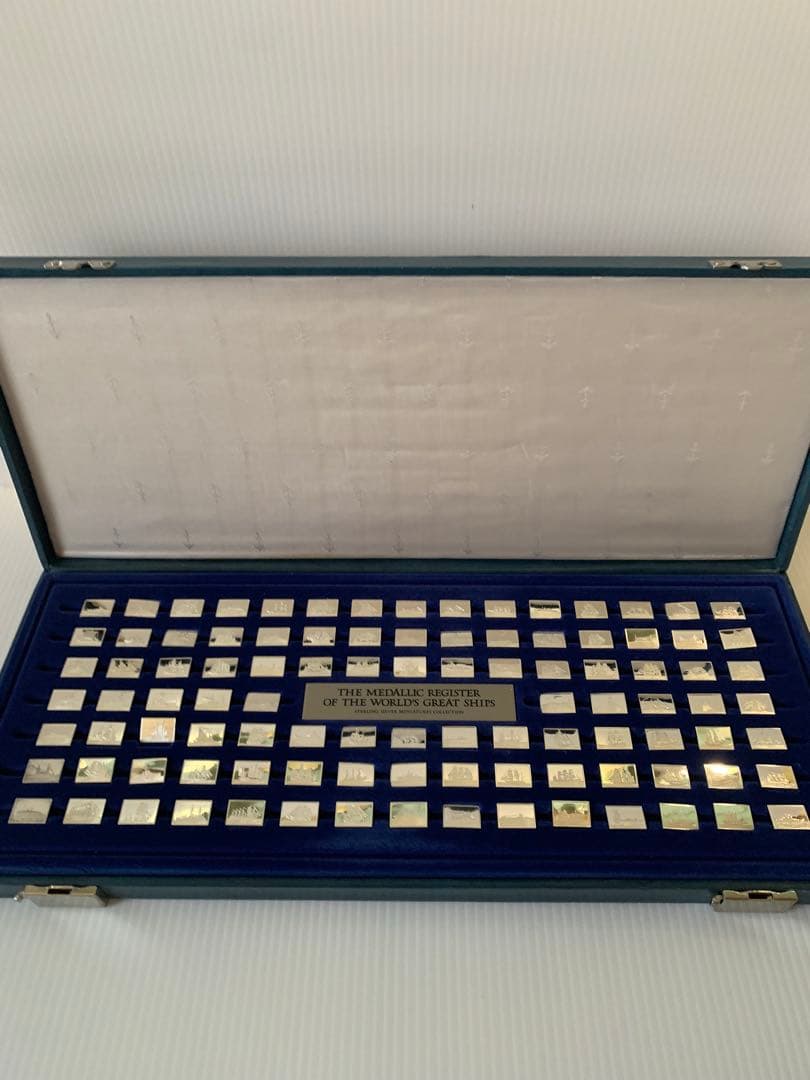 フランクリンミント　世界の偉大な船100選◆スターリングシルバー（.925銀）製