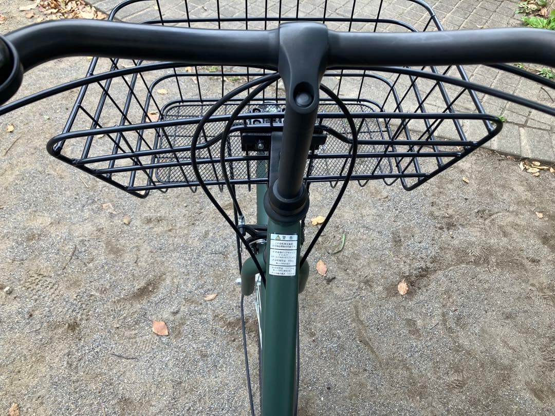 【引き取り限定】あさひ ボールドライン(マットオリーブ)BAA266HD-Ｏ