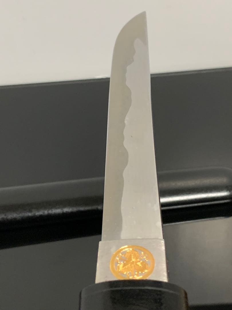 《美品》《送料無料》⭐︎美濃国住　桜井俊之作　御守刀　木箱　刀袋付き　模造刀♪⭐︎